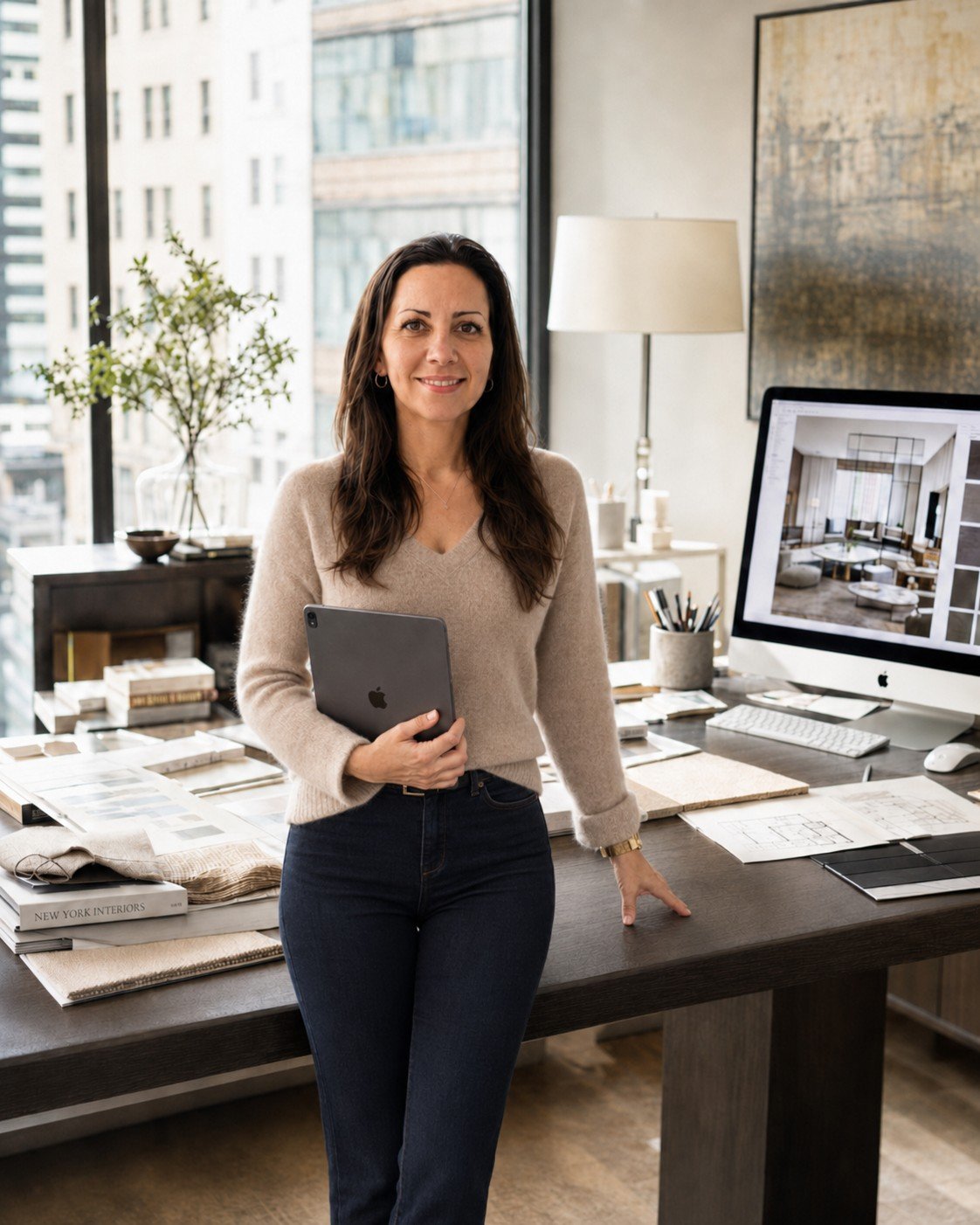 Daria Demin, founder and principal designer of Circa22 Design Studio