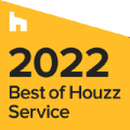 Best of Houzz 2022 Service award badge