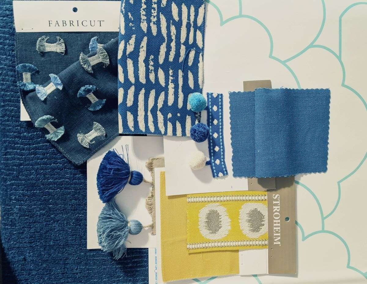 mood board boys room